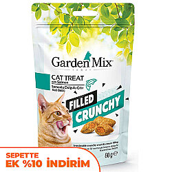 Garden Mix Somonlu İçi Dolgulu Kedi Ödülü 60 Gr - 1