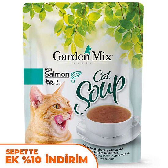 Garden Mix Somonlu Kedi Çorbası 40 Gr - 1