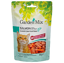 Garden Mix Somonlu Stick Kedi Ödülü 60 Gr - Garden Mix