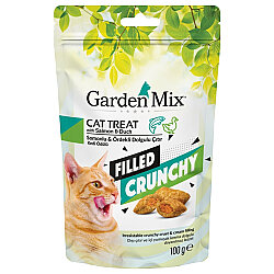 Garden Mix Somonlu ve Ördekli İçi Dolgulu Kedi Ödülü 100 Gr - 2