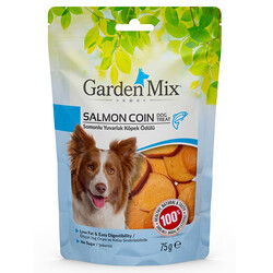 Garden Mix - Garden Mix Somonlu Yuvarlak Köpek Ödülü 75 Gr