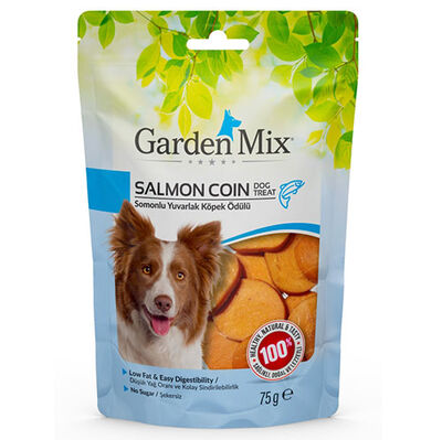 Garden Mix Somonlu Yuvarlak Köpek Ödülü 75 Gr