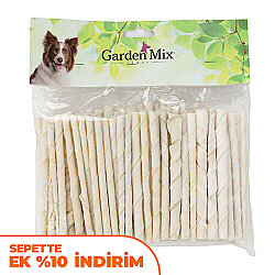 Garden Mix Sütlü Burgu Stick Çubukları (100 lü Paket 4 - 5 Gr) - Garden Mix