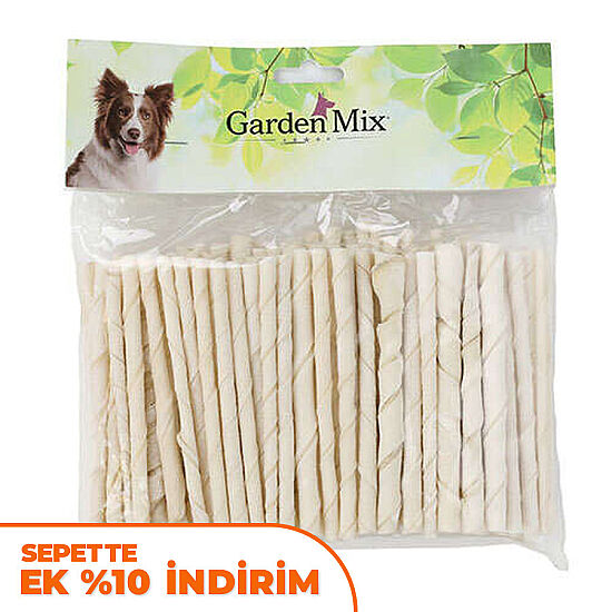 Garden Mix Sütlü Burgu Stick Çubukları (100 lü Paket 4 - 5 Gr) - 1