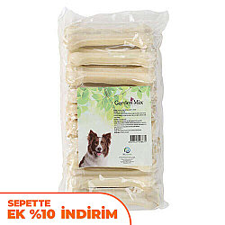 Garden Mix Sütlü Sıkıştırılmış Kemik 12 Cm (10 lu Paket) - Garden Mix