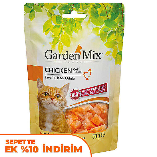 Garden Mix Tavuk Etli Kedi Ödülü 60 Gr - 1