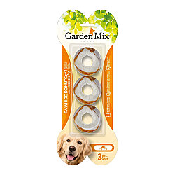 Garden Mix Tavuklu Donut Kemik 3lü 6.3 Cm 120 Gr - Garden Mix