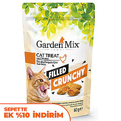 Garden Mix Tavuklu İçi Dolgulu Kedi Ödülü 60 Gr - Garden Mix