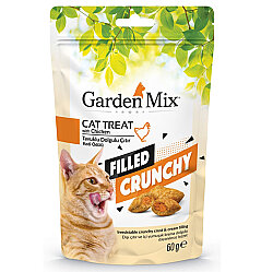 Garden Mix Tavuklu İçi Dolgulu Kedi Ödülü 60 Gr - Garden Mix