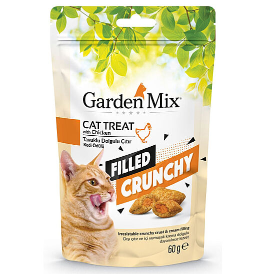 Garden Mix Tavuklu İçi Dolgulu Kedi Ödülü 60 Gr - 1