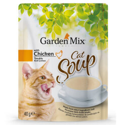 Garden Mix Tavuklu Kedi Çorbası 40 Gr - Garden Mix