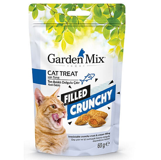 Garden Mix Ton Balıklı İçi Dolgulu Kedi Ödülü 60 Gr - 1