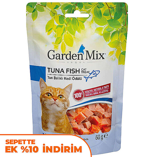 Garden Mix Tuna Fish Ton Balıklı Kedi Ödülü 60 Gr - 1
