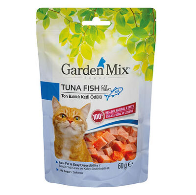 Garden Mix Tuna Fish Ton Balıklı Kedi Ödülü 60 Gr
