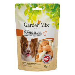 Garden Mix - Garden Mix Dumbbell Tavuk Etli Kemik Köpek Ödülü 75 Gr