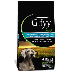 Gifyy - Gifyy Plus Lamb Kuzu Etli Yetişkin Köpek Maması 15 Kg