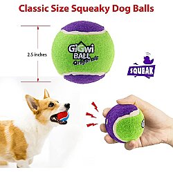 Gigwi 6118 Ball Tenis Topu Köpek Oyuncağı 3 lü Paket - 6 Cm - 5