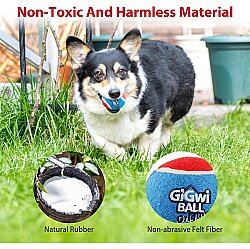 Gigwi 6118 Ball Tenis Topu Köpek Oyuncağı 3 lü Paket - 6 Cm - 8