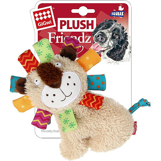 Gigwi 6136 Plush Friendz Sesli Aslan Köpek Oyuncağı - 1
