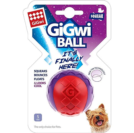 Gigwi 6193 Ball Sert Top Köpek Oyuncağı 5 Cm - 1