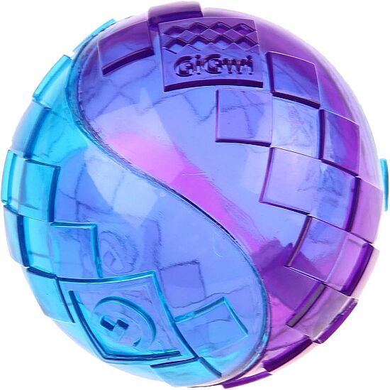 Gigwi 6195 Ball Sert Top Şeffaf Köpek Oyuncağı 7 Cm - 3