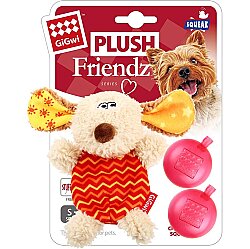 Gigwi 6222 Plush Friendz Sesli Fare Gri - Kırmızı Peluş - Gigwi