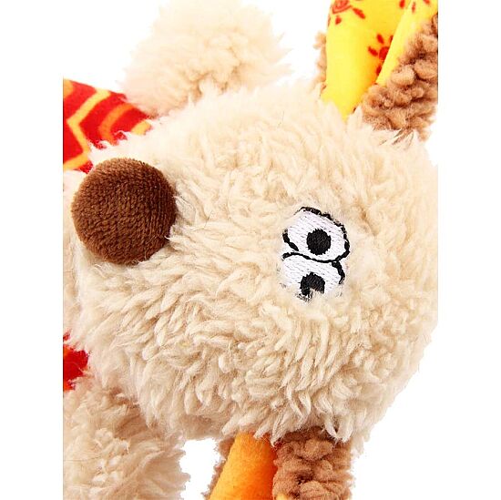 Gigwi 6222 Plush Friendz Sesli Fare Gri - Kırmızı Peluş - 4