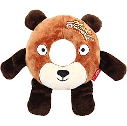 Gigwi 6239 Plush Friendz Simit Ayı Oyuncak Sesli Peluş - 2