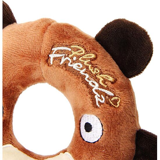 Gigwi 6239 Plush Friendz Simit Ayı Oyuncak Sesli Peluş - 5