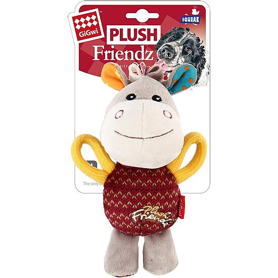 Gigwi 6284 Plush Friendz Sesli Eşek Peluş Köpek Oyuncağı - 1
