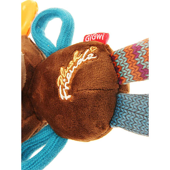 Gigwi 6286 Plush Friendz Sesli Maymun Peluş Köpek Oyuncak - 5