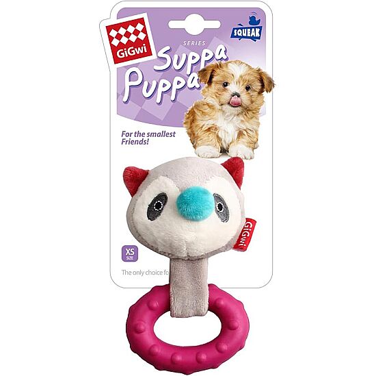 Gigwi 8012 Suppa Puppa Sesli Rakun Diş Kaşıma - 1