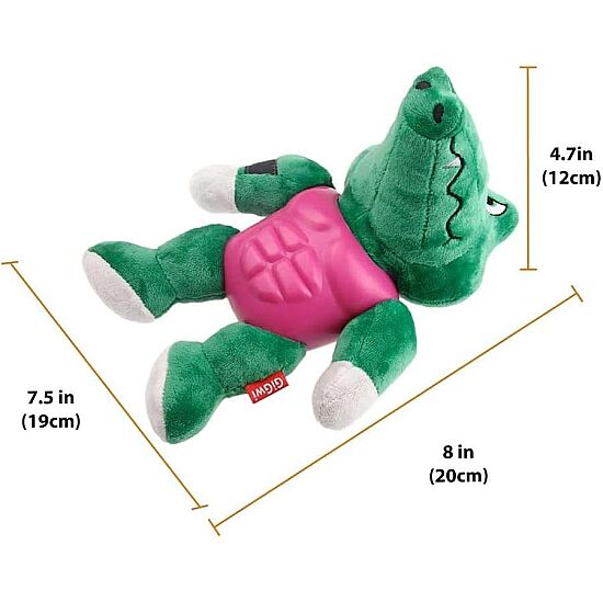 Gigwi 8091 Sesli Süper Kahraman Timsah Peluş Oyuncak - 5