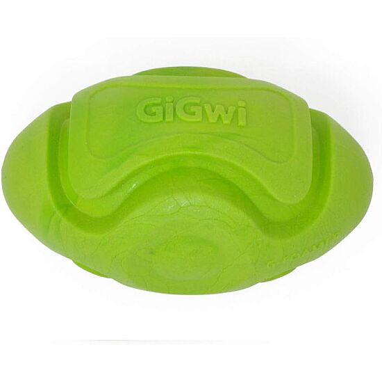 Gigwi 8206 Kauçuk Diş Kaşıma Topu Rugby Yeşil - 2