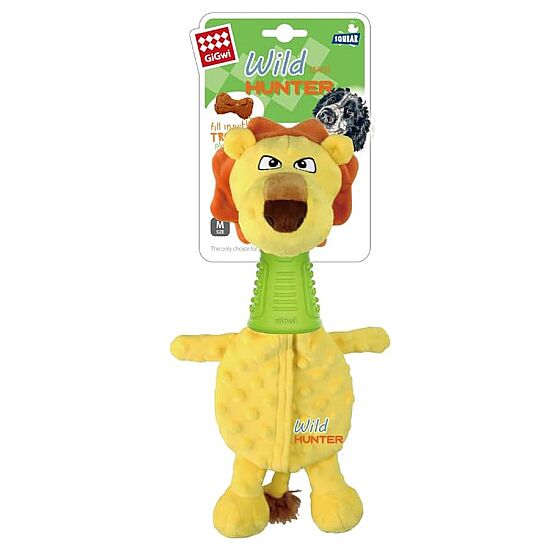 Gigwi 8481 Diş Kaşıyıcılı Aslan Peluş Köpek Oyuncak - 1