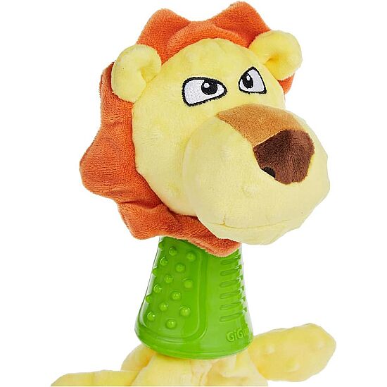 Gigwi 8481 Diş Kaşıyıcılı Aslan Peluş Köpek Oyuncak - 5
