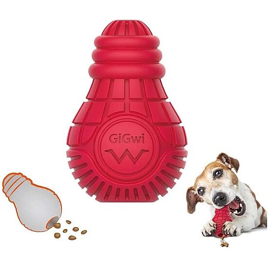 Gigwi 8489 Ampul Şekilli Diş Kaşıma Ödül Hazneli Köpek Oyuncağı - 2