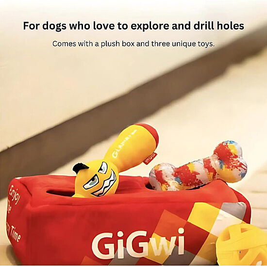 Gigwi 8561 Peluş Kemik Çantası Oyuncak - 3