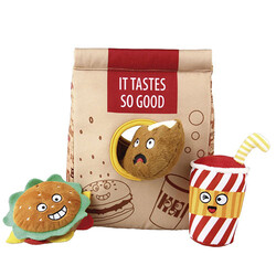 Gigwi - Gigwi 8562 Peluş Fast Food Çantası Oyuncak