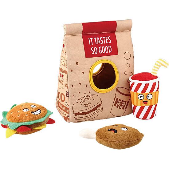 Gigwi 8562 Peluş Fast Food Çantası Oyuncak - 5