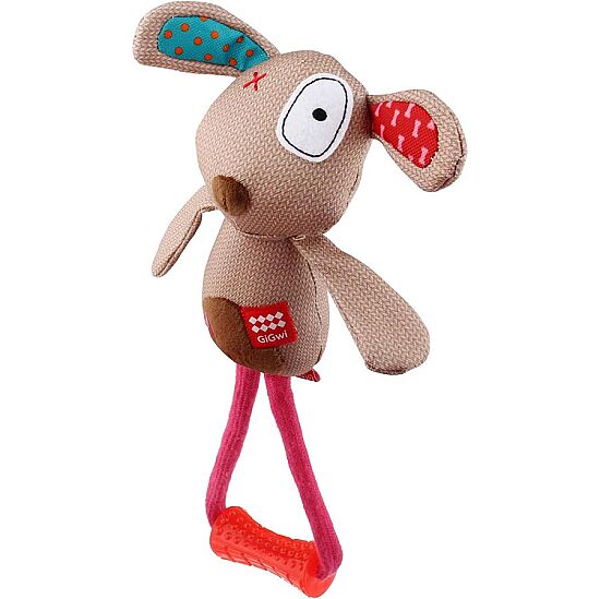 Gigwi 6198 Plush Friendz Diş Kaşıyıcılı Sesli Fino Köpek Oyuncağı - 3