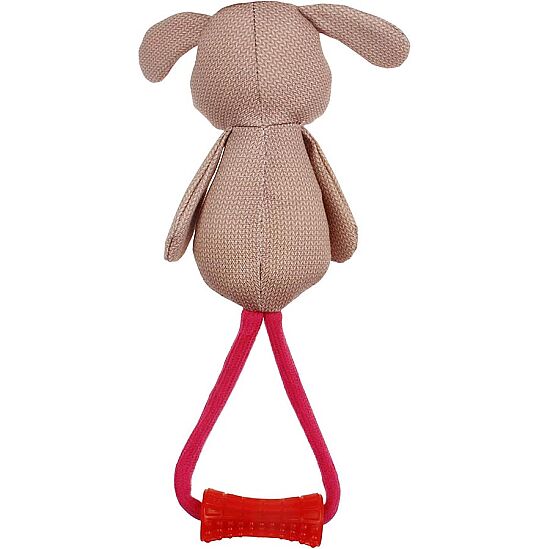 Gigwi 6198 Plush Friendz Diş Kaşıyıcılı Sesli Fino Köpek Oyuncağı - 5
