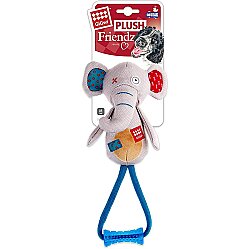 Gigwi 6199 Plush Friendz Diş Kaşıyıcılı Sesli Fil Köpek Oyuncağı - Gigwi