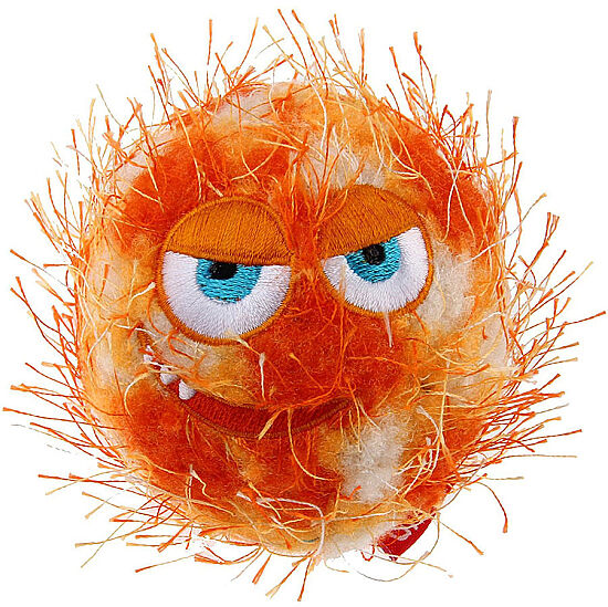 Gigwi 6202 Crazy Ball Çılgın Kirpi Top Turuncu Köpek Oyuncağı 6 Cm - 2