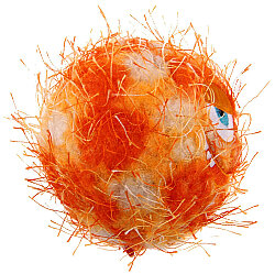 Gigwi 6202 Crazy Ball Çılgın Kirpi Top Turuncu Köpek Oyuncağı 6 Cm - 3