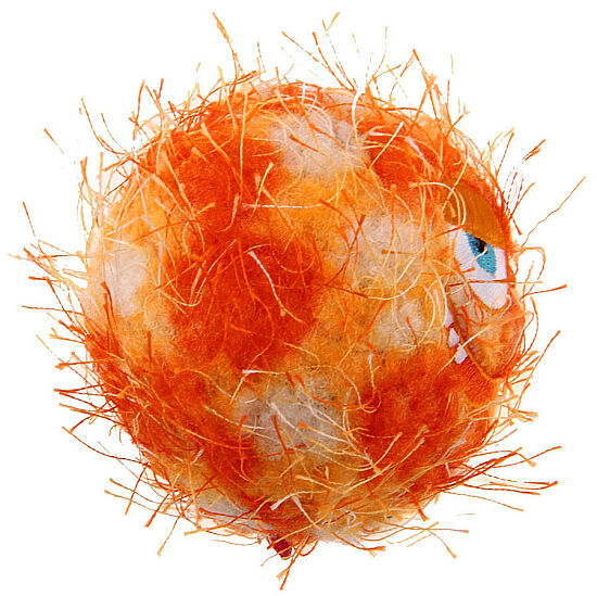 Gigwi 6202 Crazy Ball Çılgın Kirpi Top Turuncu Köpek Oyuncağı 6 Cm - 3