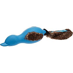 Gigwi 6211 Push To Mute Mavi Peluş Kuyruklu Sesli ve Sesi Kapatılabilen Köpek Oyuncağı - 2