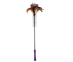 Gigwi 7063 Feather Teaser Doğal Tüylü Kedi Oltası 53 Cm - Gigwi