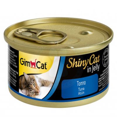 GimCat ShinyCat Ton Balıklı Jöleli Konserve Kedi Maması 70 Gr