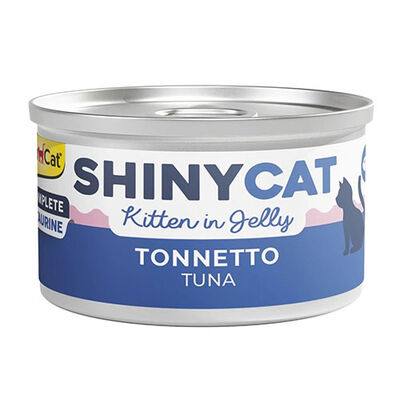 GimCat ShinyCat Ton Balıklı Jöleli Yavru Kedi Konservesi 70 Gr - 1